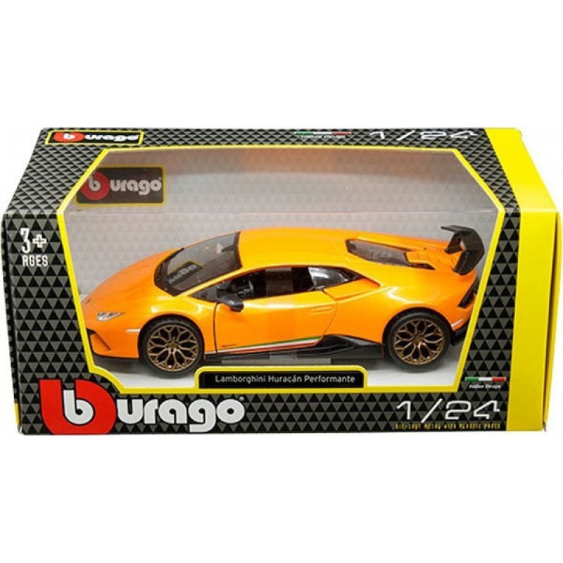 Αυτοκινητάκι Μεταλλικό 1/24 Lamborghini Huracan Performante Burago