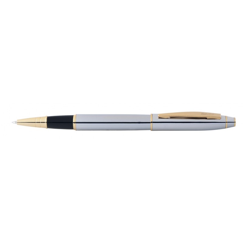 Στυλό Roller Noble 35 Χρυσό/Χρωμέ Σε Premium Box Sc-54335 Scrikss