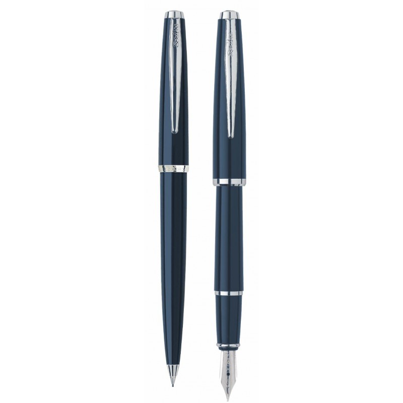 Σετ Δώρου Vintage 33 Διπλό ( Fountain Pen + Ball Point ) Μπλε Sc-55745 Scrikss