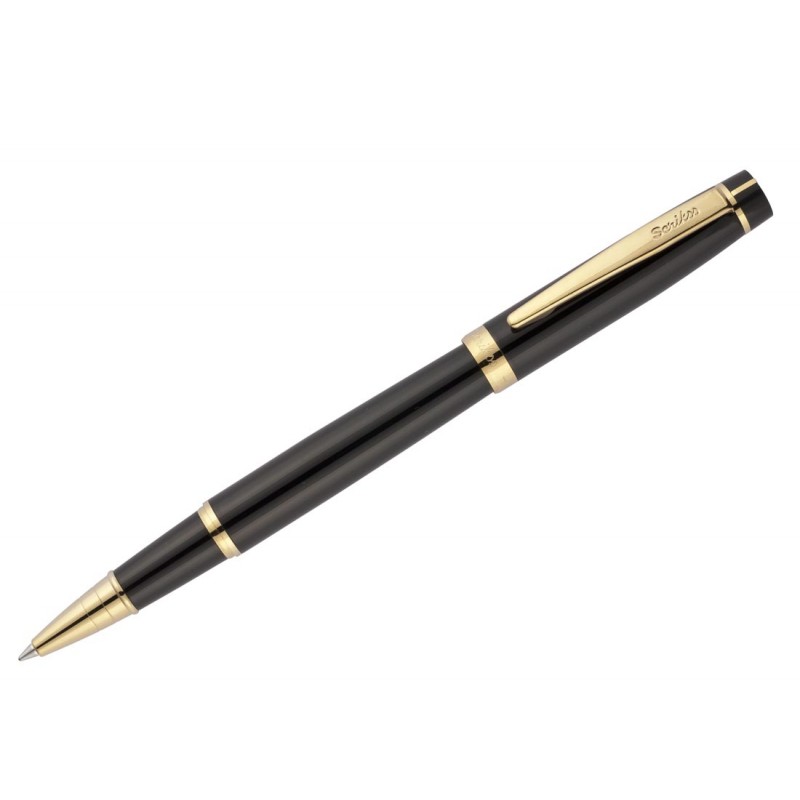 Στυλό Roller Honour 38 Μαύρο Χρυσό Σε Premium Box Sc-62378 Scrikss