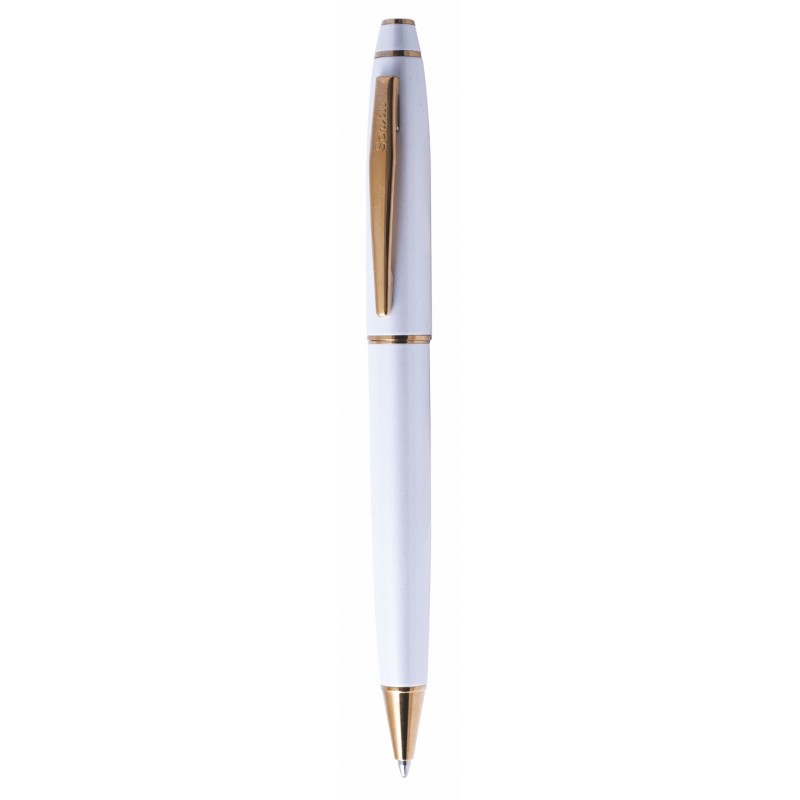 Στυλό Ball Point Noble 35 Περλέ/Χρυσό Σε Premium Box Sc-78690 Scrikss