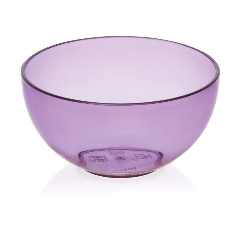 Σαλατιέρα Κρυσταλιζέ Στρογγυλή Μ-774 0. 6Llit 13x7Cm Μωβ Viosarp