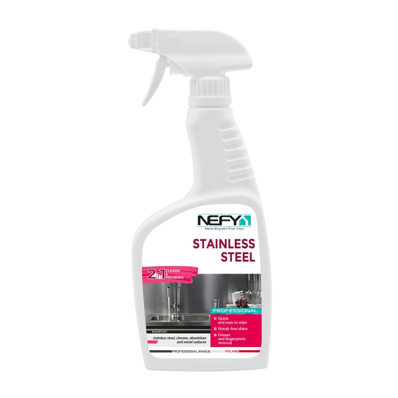 Καθαριστικό Spray Ανοξείδωτων 500Ml Nis500 Nefy 