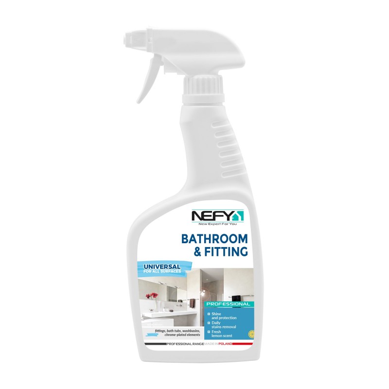 Καθαριστικό Spray Μπάνιου & Επιφανειών 500ml Nla500Cy Nefy 