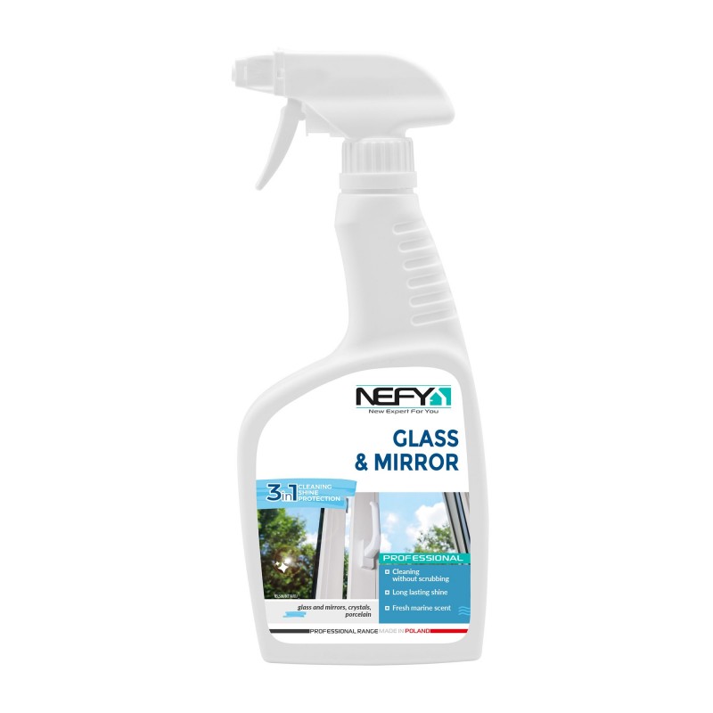 Καθαριστικό Spray Για Γυαλί & Καθρέφτες 500Ml Nsl500 Nefy 