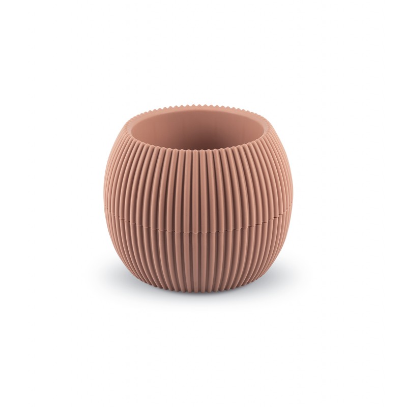 Γλάστρα Για Κάκτο Στρόγγυλη Coral No362 11.8x9.2cm 0.35L Με Πιάτο Viosarp 