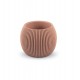 Γλάστρα Για Κάκτο Στρόγγυλη Coral No362 11.8x9.2cm 0.35L Με Πιάτο Viosarp 