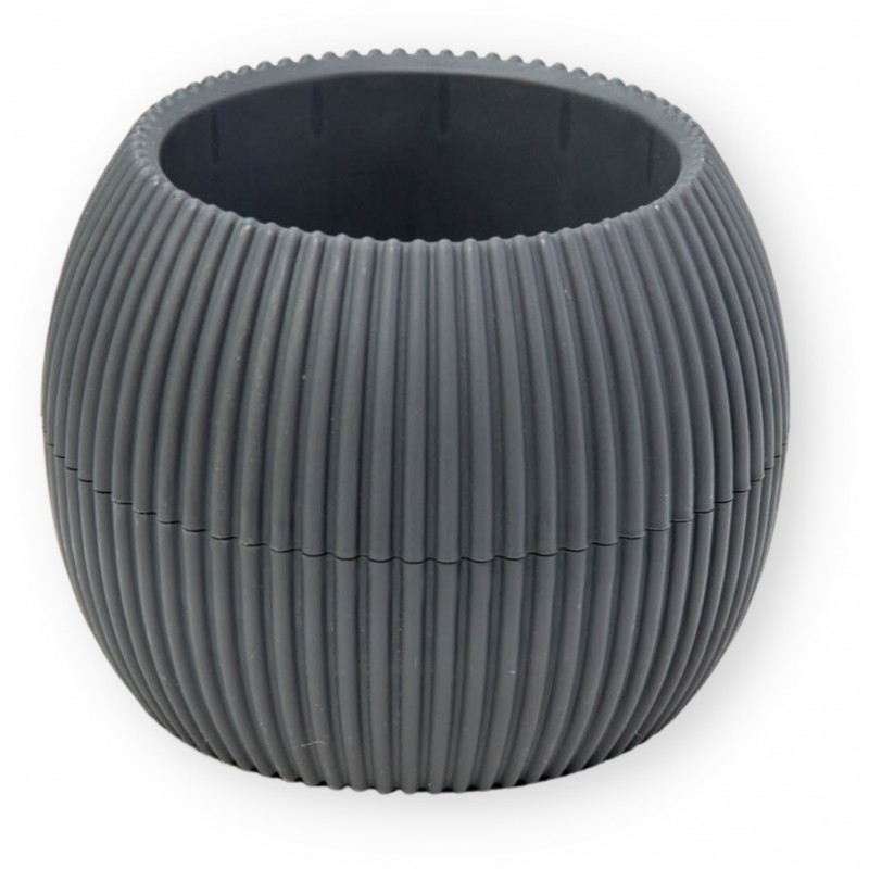 Γλάστρα Για Κάκτο Στρόγγυλη Coral No362 11.8x9.2cm 0.35L Με Πιάτο Viosarp 