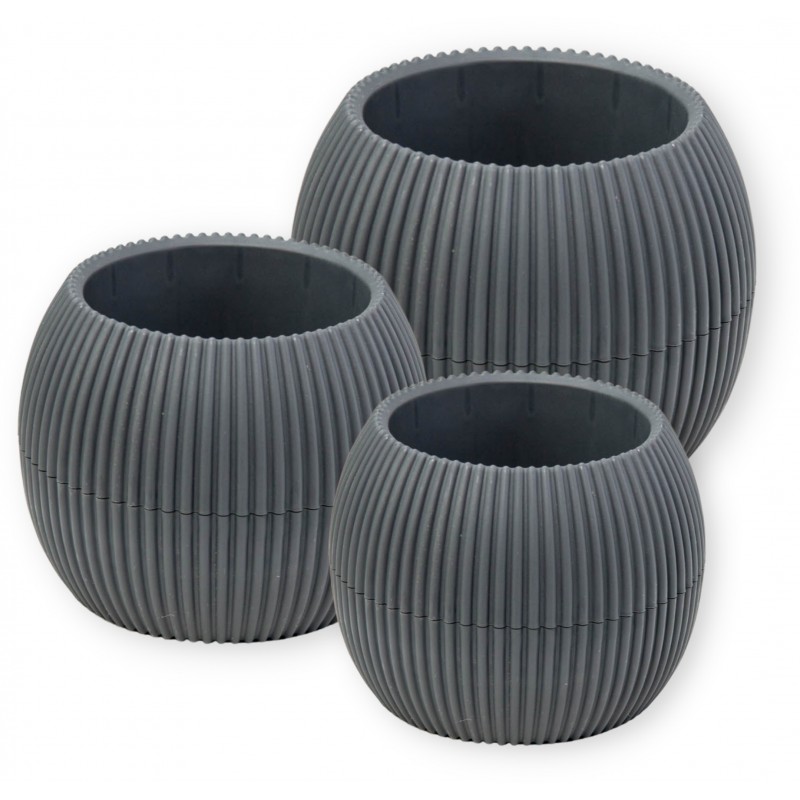 Γλάστρα Για Κάκτο Στρόγγυλη Coral No362 11.8x9.2cm 0.35L Με Πιάτο Viosarp 