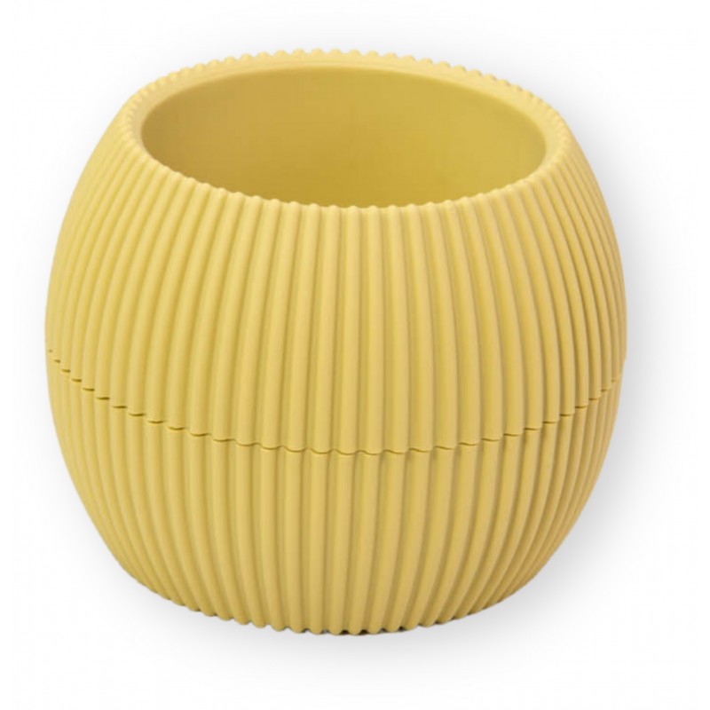 Γλάστρα Για Κάκτο Στρόγγυλη Coral No362 11.8x9.2cm 0.35L Με Πιάτο Viosarp 