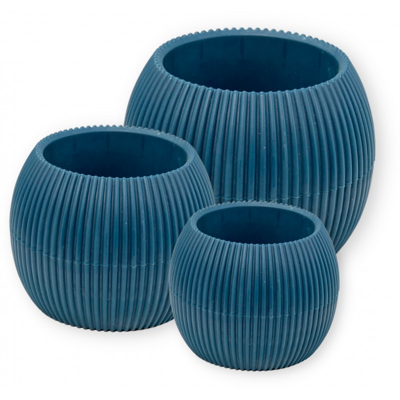 Γλάστρα Για Κάκτο Στρόγγυλη Coral No362 11.8x9.2cm 0.35L Με Πιάτο Viosarp 