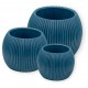 Γλάστρα Για Κάκτο Στρόγγυλη Coral No362 11.8x9.2cm 0.35L Με Πιάτο Viosarp 