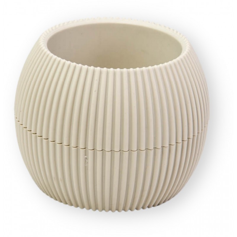 Γλάστρα Για Κάκτο Στρόγγυλη Coral No362 11.8x9.2cm 0.35L Με Πιάτο Viosarp 