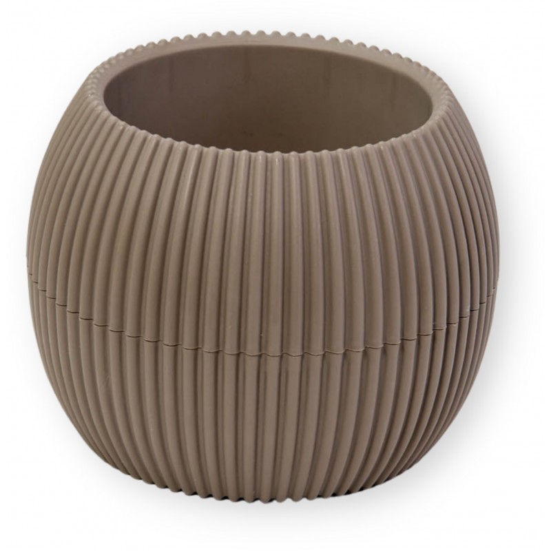 Γλάστρα Για Κάκτο Στρόγγυλη Coral No362 11.8x9.2cm 0.35L Με Πιάτο Viosarp 