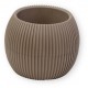 Γλάστρα Για Κάκτο Στρόγγυλη Coral No362 11.8x9.2cm 0.35L Με Πιάτο Viosarp 