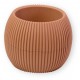 Γλάστρα Για Κάκτο Στρόγγυλη Coral No362 11.8x9.2cm 0.35L Με Πιάτο Viosarp 