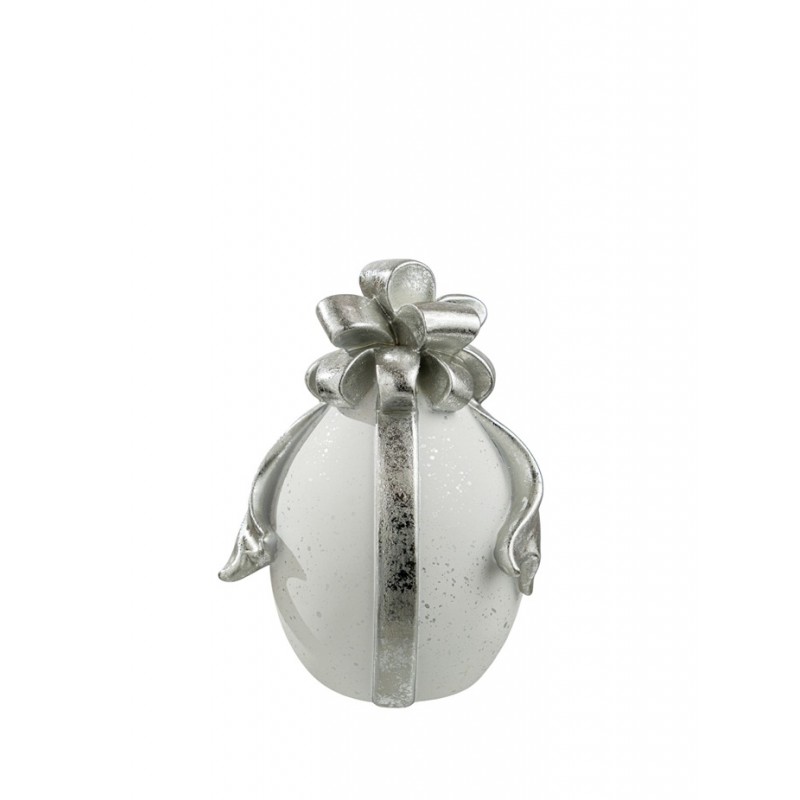 ΠΟΛΥΕΣΤΕΡΙΚΟ ΑΥΓΟ ΦΙΟΓΚΟΣ ΛΕΥΚΟ ΑΣΗΜΙ 9,5Χ10,5Χ15,3ΕΚ