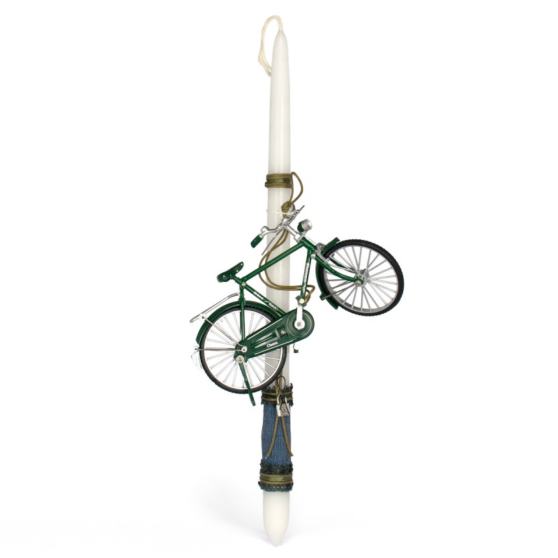 Πασχαλινή Λαμπάδα Μεταλλικό Ποδήλατο