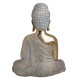 Βούδας Διακοσμητικό Polyresin Αντικέ Χρυσός/Λευκός 29x17x36εκ