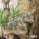 Ελέφαντας Polyresin Αντικέ Ασημί 17x7x19εκ