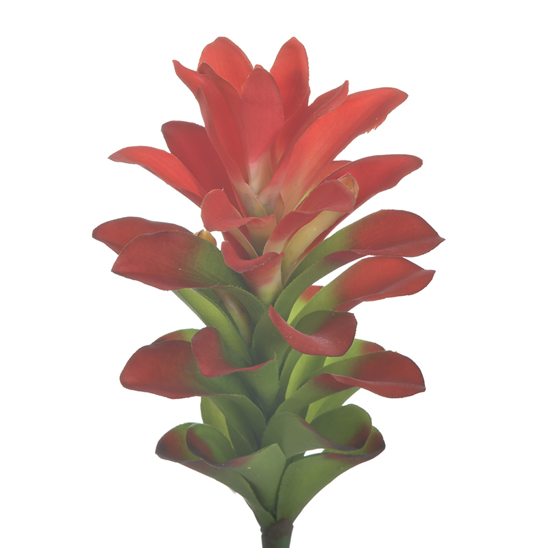 Κλαδί Λουλούδι Κόκκινο Πράσινο Υ78 Inart 