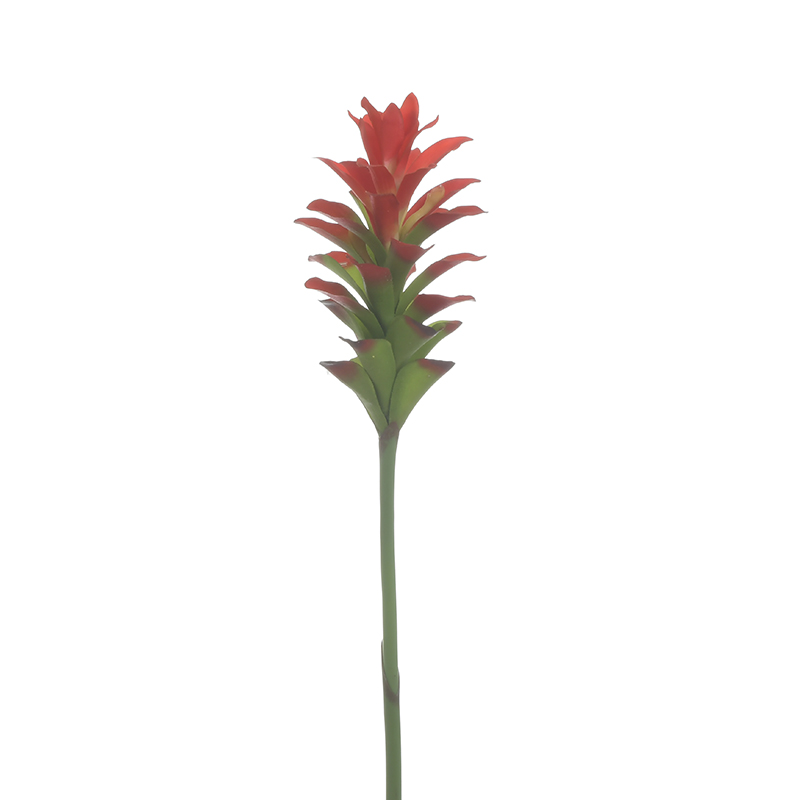 Κλαδί Λουλούδι Κόκκινο Πράσινο Υ78 Inart 