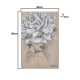 Πίνακας Καμβάς Γυναίκεια Φιγούρα/Λουλούδι 60x90εκ