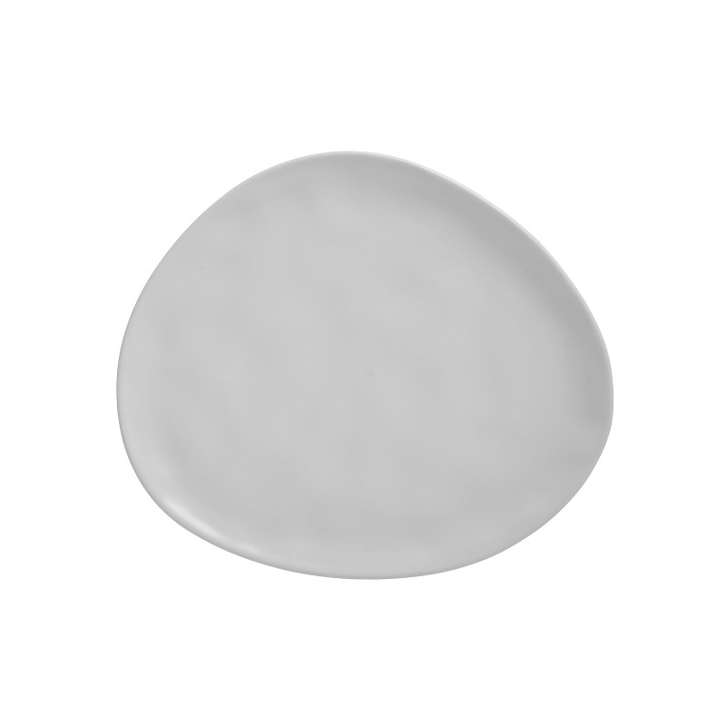 Πιάτο Γλυκού Κεραμικό Λευκό Φ23 Click
